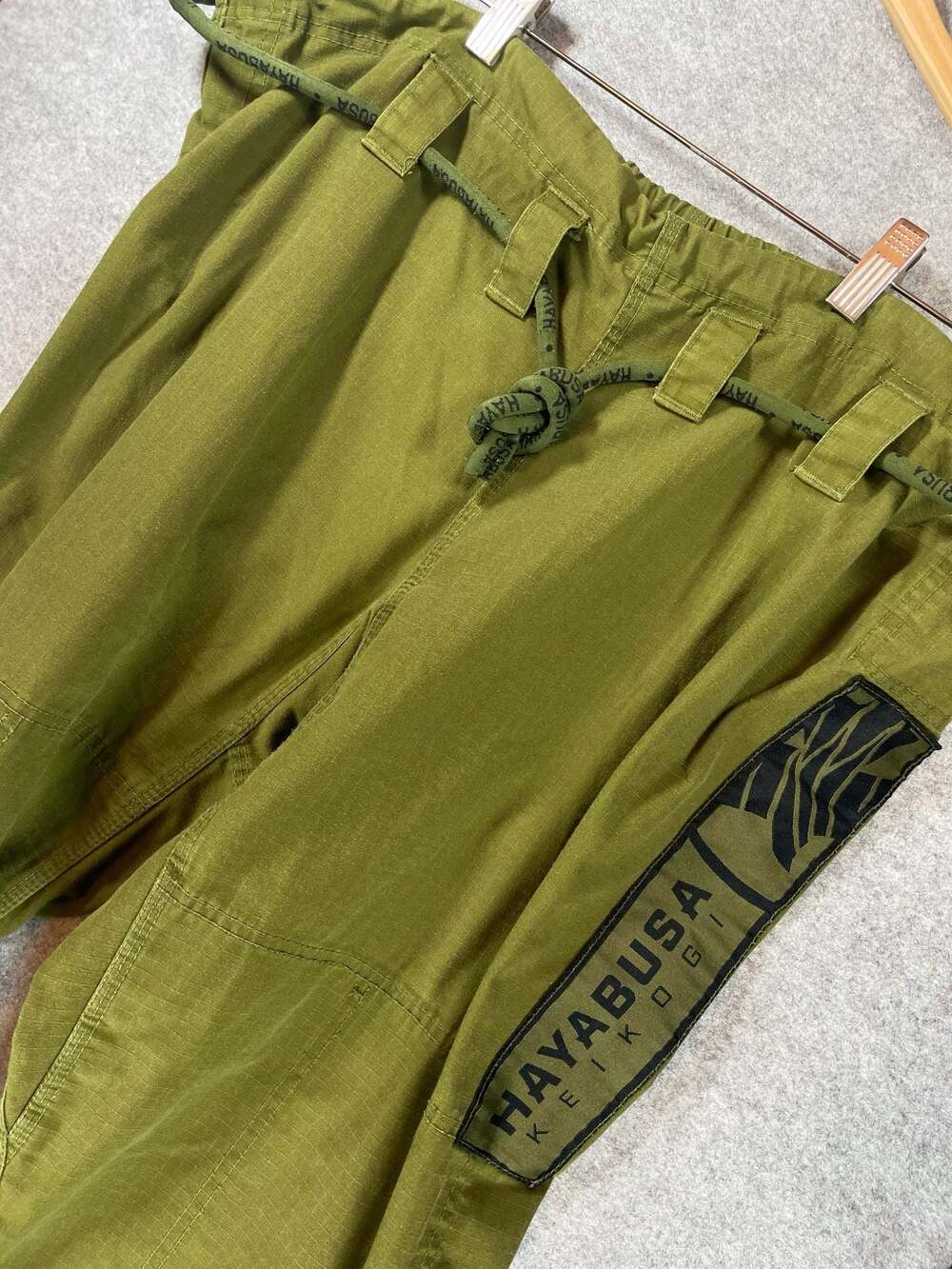 Hayabusa Keiko Gi Jiu Jitsu Pants Olive Green Size A4